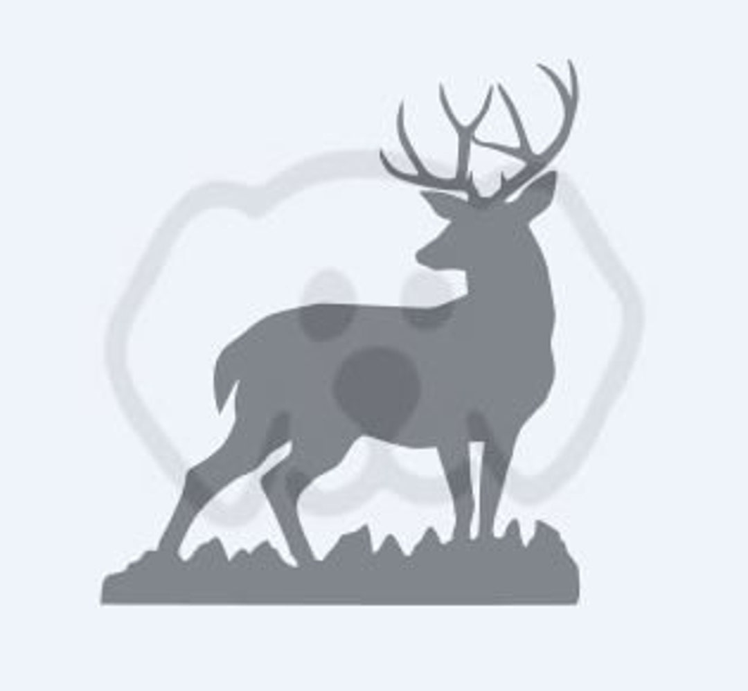 Buck Deer Standing SVG PDF PNG Eps Dxf Digital Download - Etsy Australia
