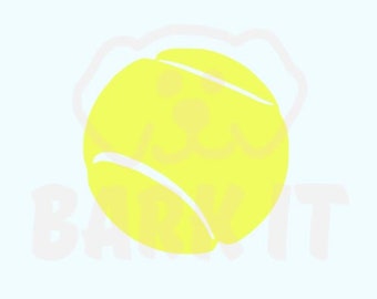 Tennis Ball SVG, PDF, PNG, eps, Digital Download Cut File for Cricut Silhouette Decals Tshirts