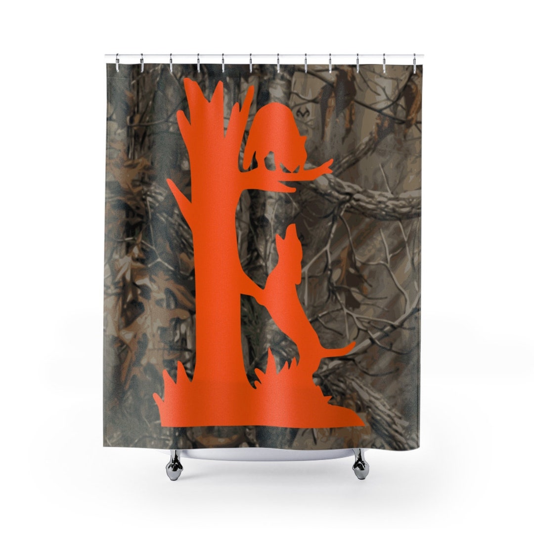Coon Hunting Shower Curtain Etsy
