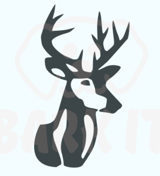 Download Deer Head SVG, PDF, PNG, eps, dxf Digital Download Cut ...
