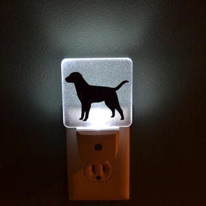 Dog Black Lab Night Light