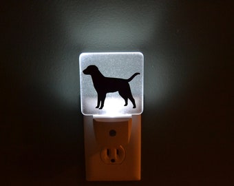 Dog Black Lab Night Light