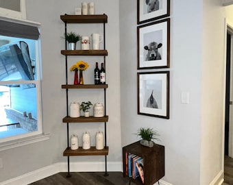 RECLAIMED WOOD SHELVING Unit, Heavy-duty Industrial unit, Rustic Shelving unit, Original Sawmill made wood shelving unit, Vintage Style