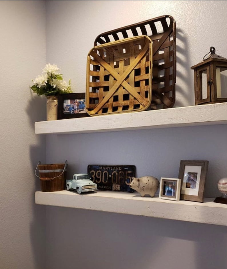 EASY MOUNT Floating Shelf Floating Shelves Shelf Shelves Etsy