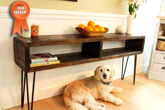 Reclaimed Wood Entertainment Center Rustic Tv Stand Etsy