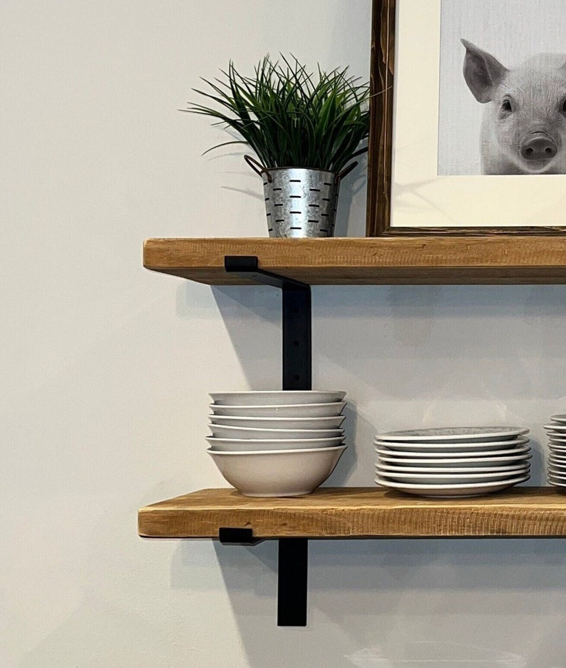 HEAVY DUTY FLOATING Shelves Free Shipping Kitchen Shelf Etsy