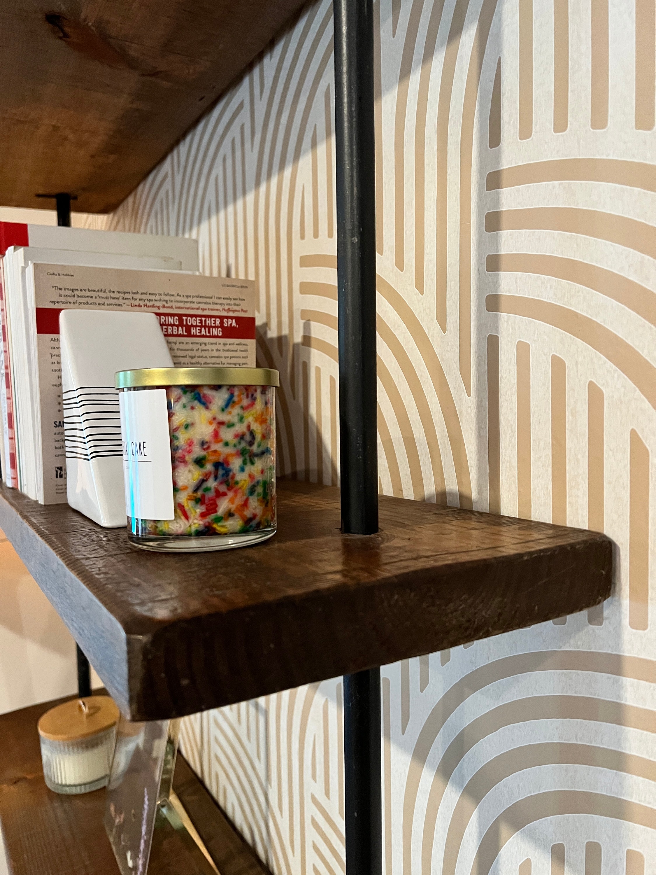 Reclaimed Wood Shelving Unit, Rustic Industrial Pipe Shelves - Etsy