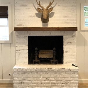 EASY MOUNT 3&quot; THICK Floating Shelf, Floating shelf, Thick Heavy Duty Wood Shelf