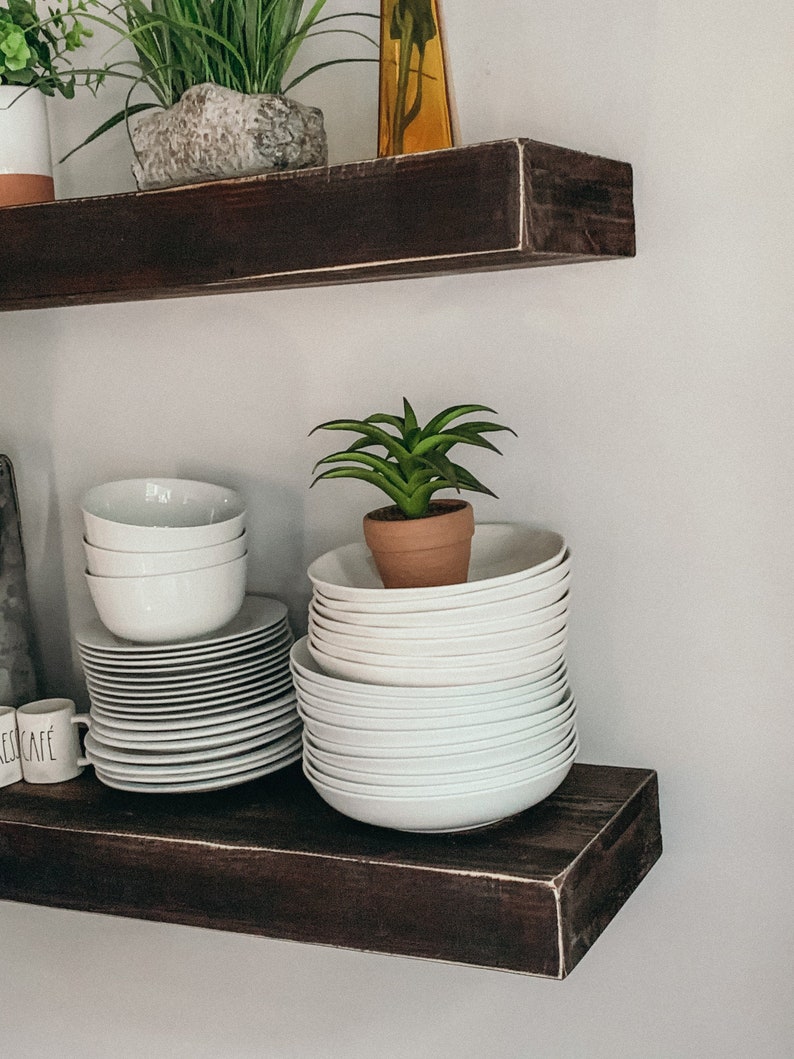 Reclaimed Wood Floating Shelf Rustic Shelf Bathroom Shelves Etsy