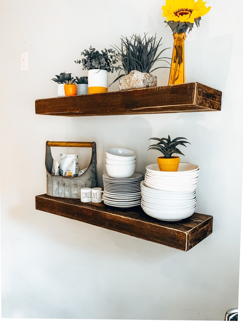 Reclaimed Wood Floating Shelf Rustic Shelf Bathroom Shelves Etsy
