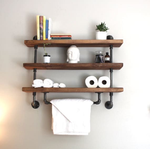 Shelving Unit Reclaimed Wood Storage Image 0