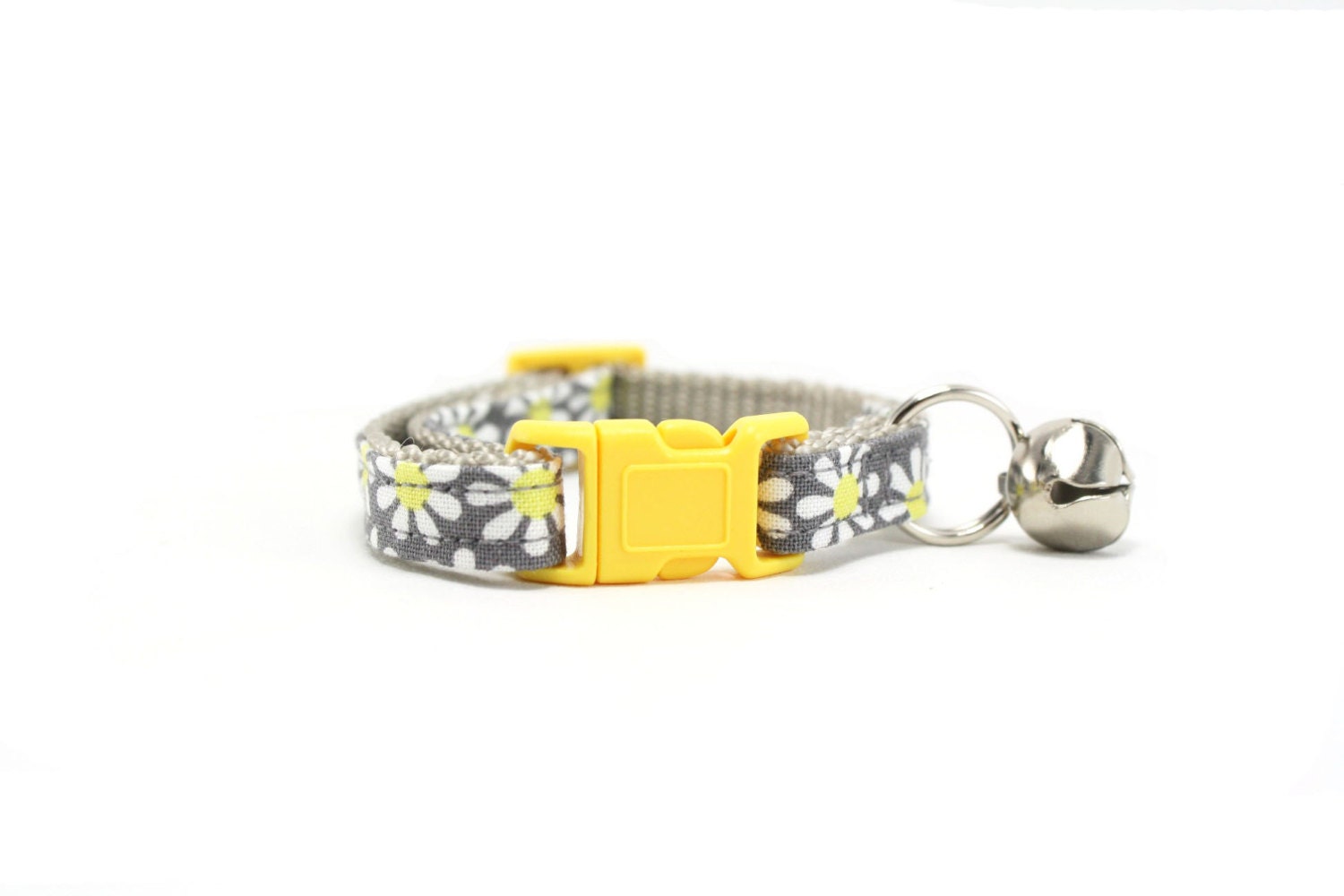 Daisy Cat Flower Collar Girly Yellow Floral Cat Collar With Etsy