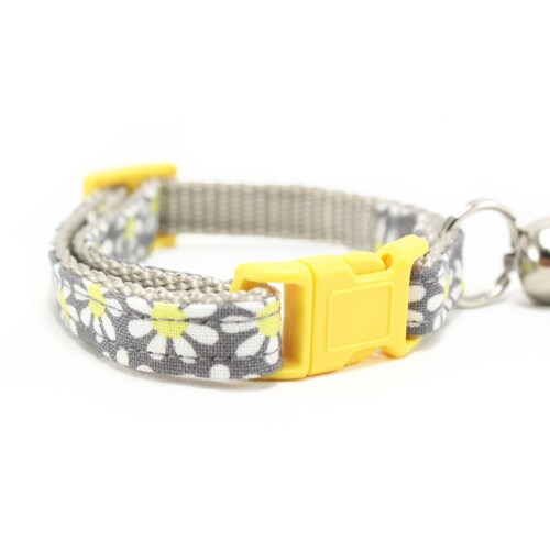 Cat Collar White with Metallic Gold Stars and Starbursts Etsy
