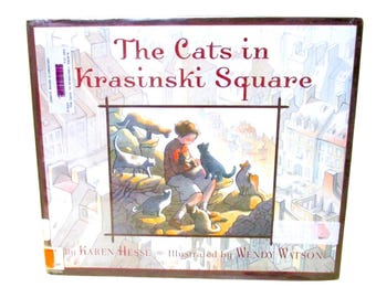 The Cats in Krasinski Square by Karen Hesse (2004, Hardcover) Children Fiction