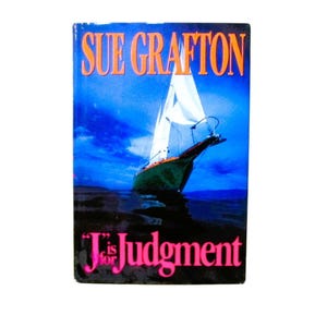 J IS FOR JUDGMENT Hardcover with Dust Jacket (1993) by Sue Grafton Women Sleuths