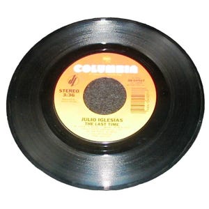 All of You by Julio Iglesias and Diana Ross Columbia Record Label 45 RPM Duet 1984 Pop Music