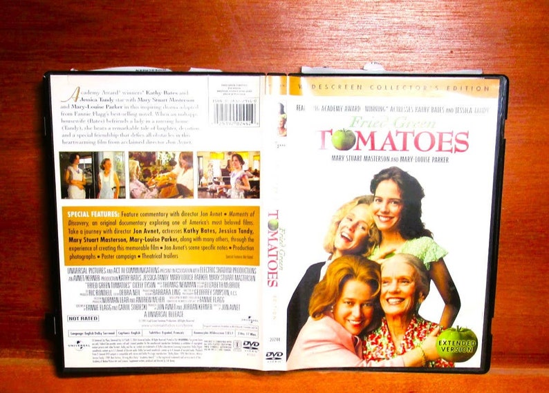 Fried Green Tomatoes DVD 1991 Kathy Bates Jessica Tandy Friendship
