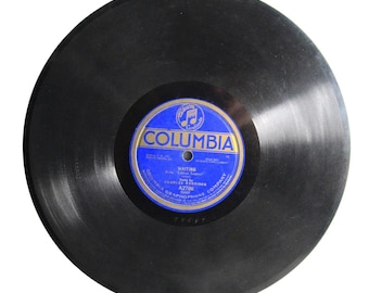 Columbia Graphophone 78 U/min Antike Schallplatte 1919 Charles Harrison & Henry Burr