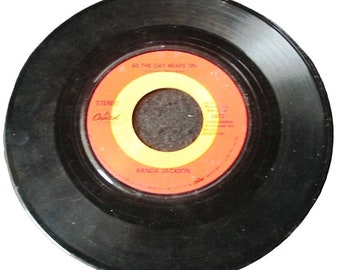 Your Tender Love and As the Day Wears On by Wanda Jackson Rockabilly 1969 Capitol Records 45 RPM