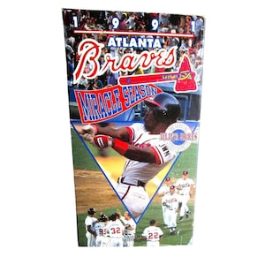 Atlanta Braves 1991 Miracle Season VHS Tape National League Champions Baseball