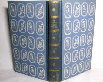 The Poems of John Keats 1966 Heritage Press Edition Finely Bound Collectible