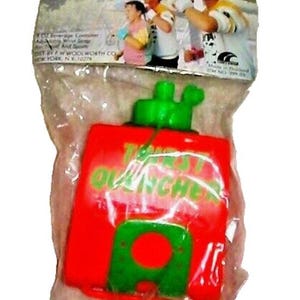 Woolworth Sports Beverage Thirst Quencher 8oz Vintage Plastic Water Bottle image 2