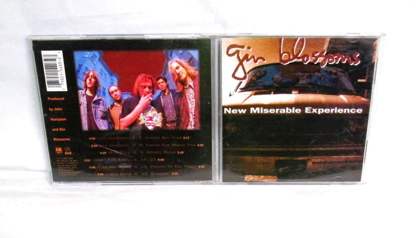 Gin Blossoms New Miserable Experience Album 1992 Audio CD Etsy