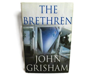 THE BRETHERN by John Grisham (2000) Hardcover Novel Legal Thriller Crime