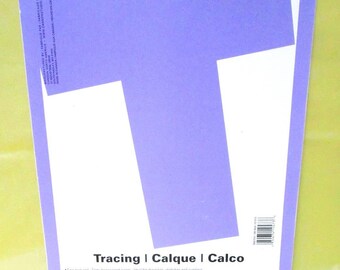 Canson Tracing Paper, Fine Textured, Semi-Transparent, 40 Sheets, Drawing, Art