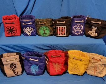 RPG Gaming Dice Bag Role Playing and Board Games