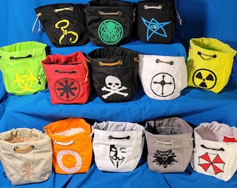 Cthulhu and other Horrors Dice Bag Role Playing and Board Games