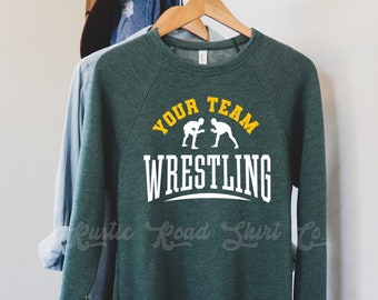 Moletom de luta livre, camisa de luta livre, camisa de mãe de luta livre, camisa de equipe de luta livre, camisa de luta livre personalizada