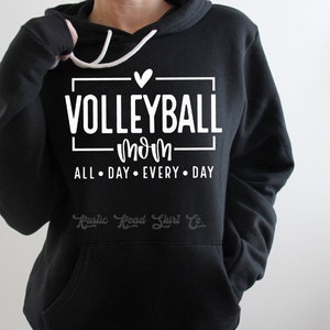 Volleyball Mom Sweatshirt, Volleyball Gameday Sweatshirt, Volleyball Hoodie, Custom Volleyball Sweatshirt