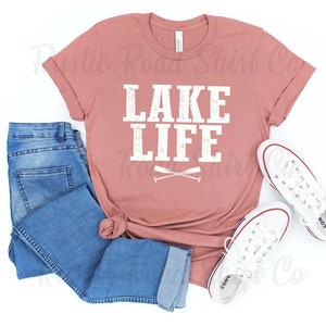 Lake Life Shirt, Camping Trip Shirt, Custom Lake T-Shirt, Fishing T-shirt, Cabin T-shirt, Family Camping T-shirt,