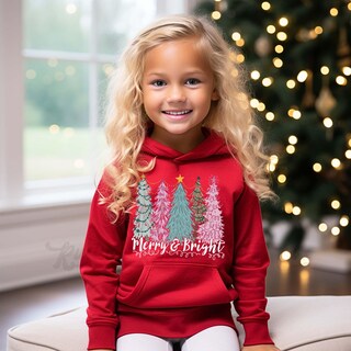 Moletom De Natal SSLR Para Meninas - Estampa Divertida Tema Natalino
