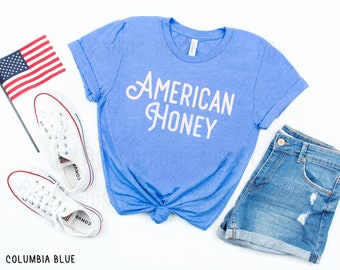 Fourth of July Shirt Women, American Honey Shirt, Family 4th of July, 4th of July Shirt, Youth Fourth of July Shirt, Toddler 4th of July,