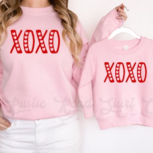 XOXO Sweatshirt, Valentine Sweatshirt, Toddler Valentine Shirt, Boy Valentine Shirt, XOXO Shirt, Heart Shirt, Love Sweatshirt