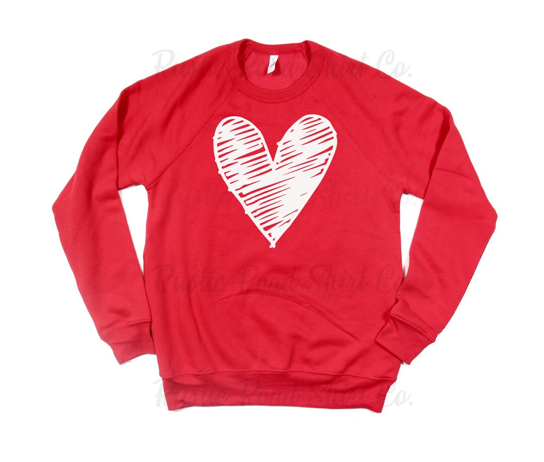 Valentine Sweatshirt, Love Sweatshirt, Bella Canvas Sweatshirt, Heart