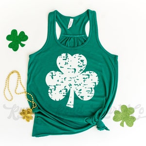 St Patricks Day Tank Top, Irish Pub Shirt, Feeling Luck Shirt, Lucky Mama Shirt, Lucky Shirt Women, Four Leaf Clover Shirt,