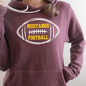 Sweater voetbalteam, sweater voetbalmoeder, sweater voetbalwedstrijd, voetbalhoodie, aangepast voetbalsweater