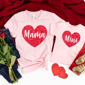 Matching Valentines Day Shirt, Mommy and Me Valentines, Family Valentines Shirt, Valentines Day Shirt