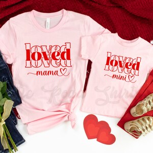 Matching Valentines Day Shirt, Valentines Day Gift, Mommy and Me Valentines, Family Valentines Shirt, Valentines Day Shirt
