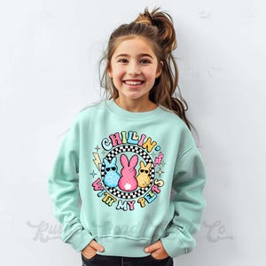 Easter Sweatshirt, Girls Easter Shirt, Boys Easter Sweatshirt, Toddler Easter Outfit, Easter Basket Gift