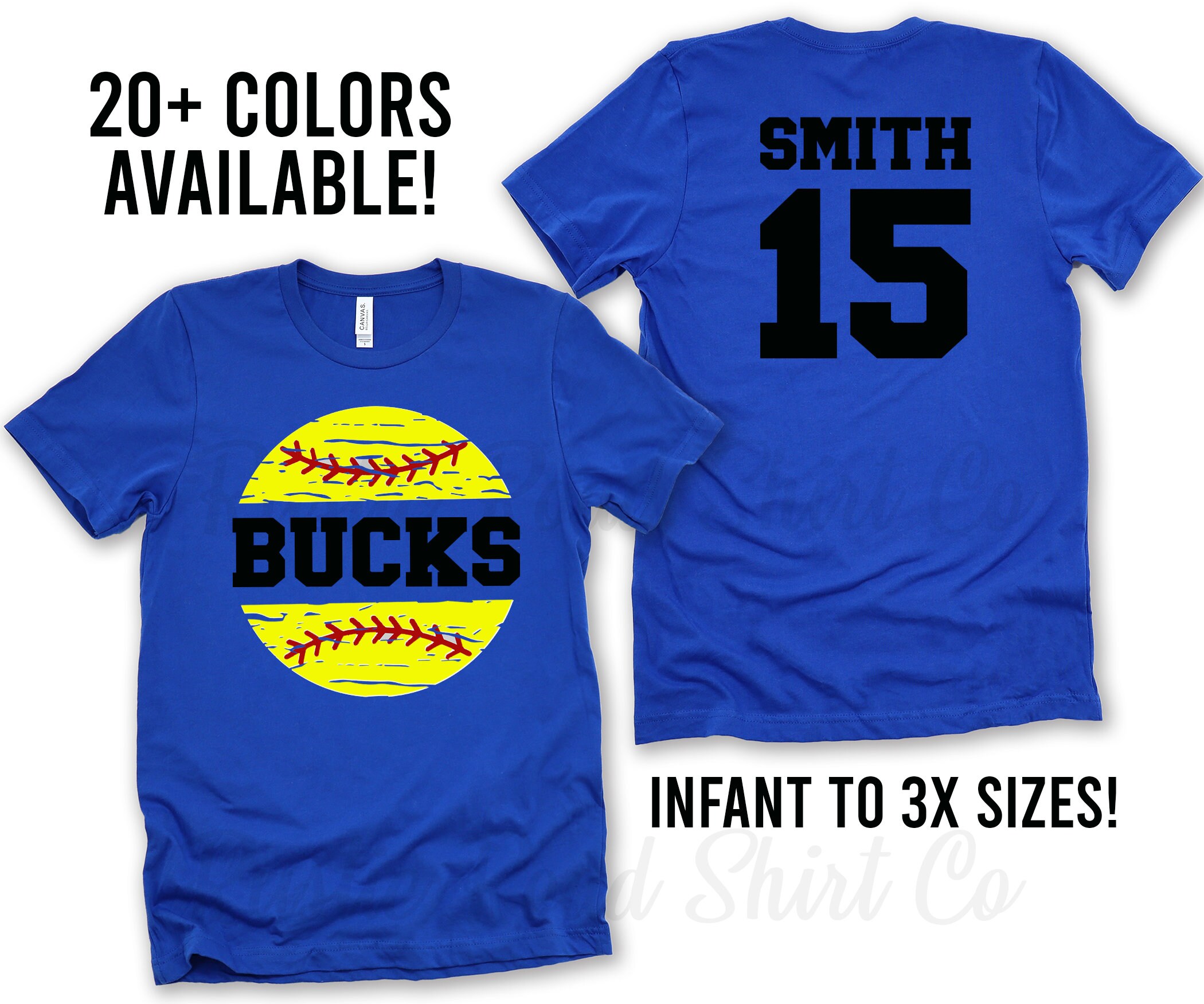 etsy softball shirts