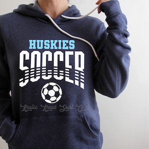 Soccer Team Sweatshirt, Soccer Mom Sweatshirt, Soccer Gameday Sweatshirt, Soccer Hoodie, Custom Soccer Sweatshirt