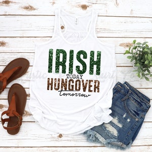 St Patricks Day Tank Top, Irish Tank Top, St Pattys Day Tank Top, Shamrock Shirt, Irish Shirt