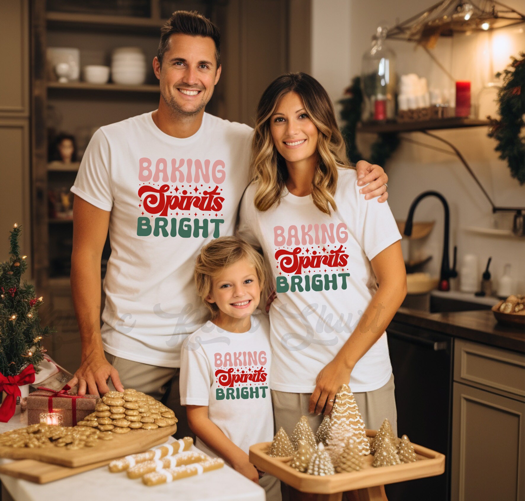Baking Spirits Bright Shirt, Family Christmas Shirts, Christmas Cookie Shirt,  Christmas Tee, Holiday Shirt, Women's Christmas Shirt, - Etsy