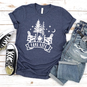 Lake Life T-Shirt, Fishing T-shirt, Cabin T-shirt, Family Camping T-shirt, Family Reunion T-shirt,