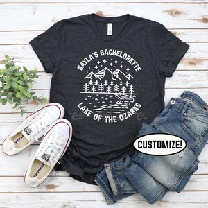 Bachelorette Camping Shirt, Family Reunion Shirts, Custom Lake T-Shirt, Fishing T-shirt, Cabin T-shirt, Family Camping T-shirt,