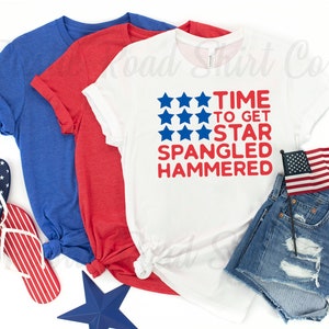 Star Spangled Hammered, Fourth of July Shirt, 4th of July Shirt Women, Family 4th of July Shirts, Toddler 4th of July,